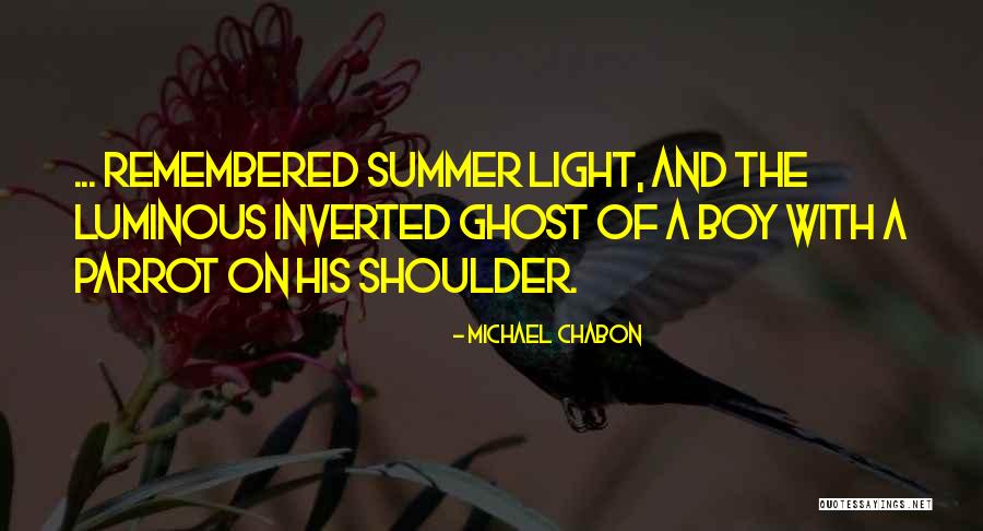 Exhaustif Quotes By Michael Chabon