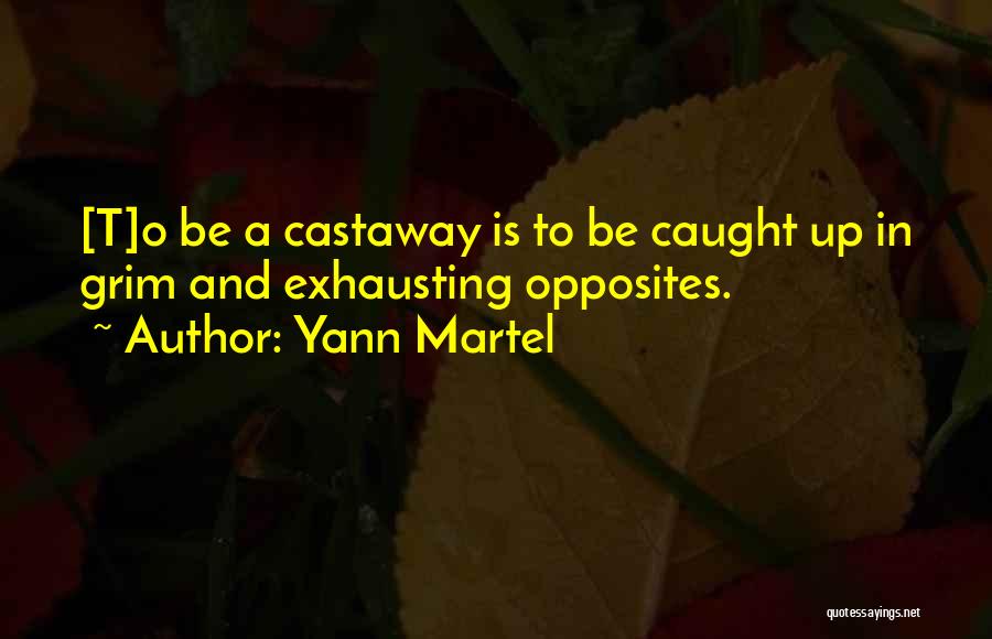 Exhausting Quotes By Yann Martel