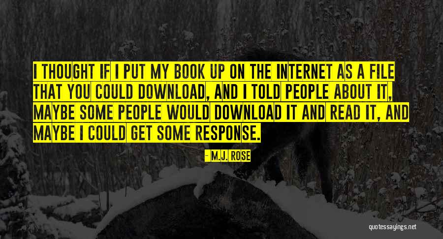 Exhaustively In A Sentence Quotes By M.J. Rose Exhaustively In A Sentence Quotes By M.J. Rose