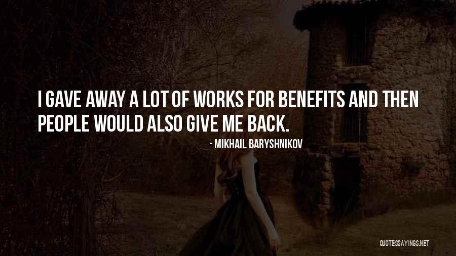 Exhaution Quotes By Mikhail Baryshnikov Exhaution Quotes By Mikhail Baryshnikov