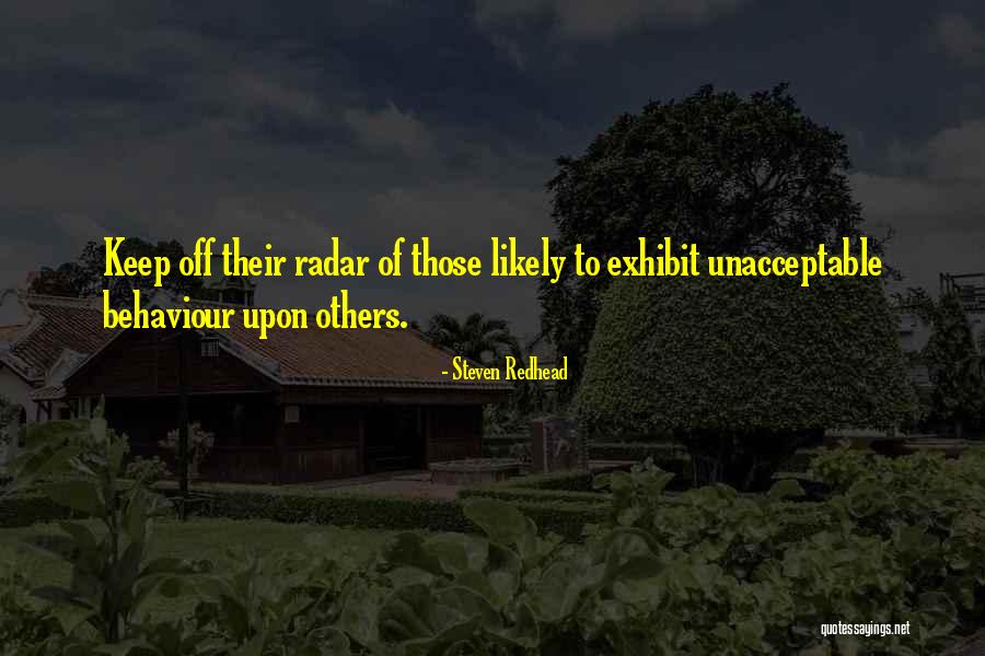 Exhibit Quotes By Steven Redhead Exhibit Quotes By Steven Redhead