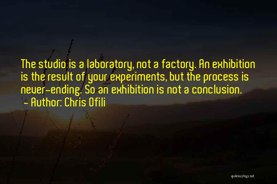 Exhibition Quotes By Chris Ofili