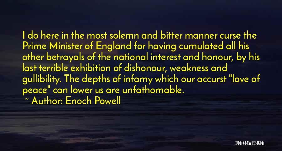 Exhibition Quotes By Enoch Powell