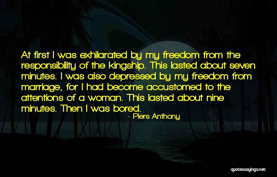 Exhilarated Quotes By Piers Anthony