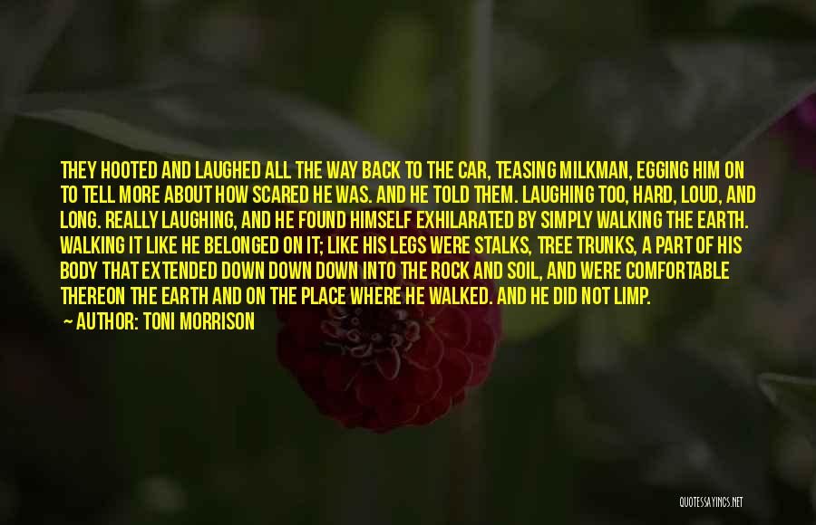 Exhilarated Quotes By Toni Morrison
