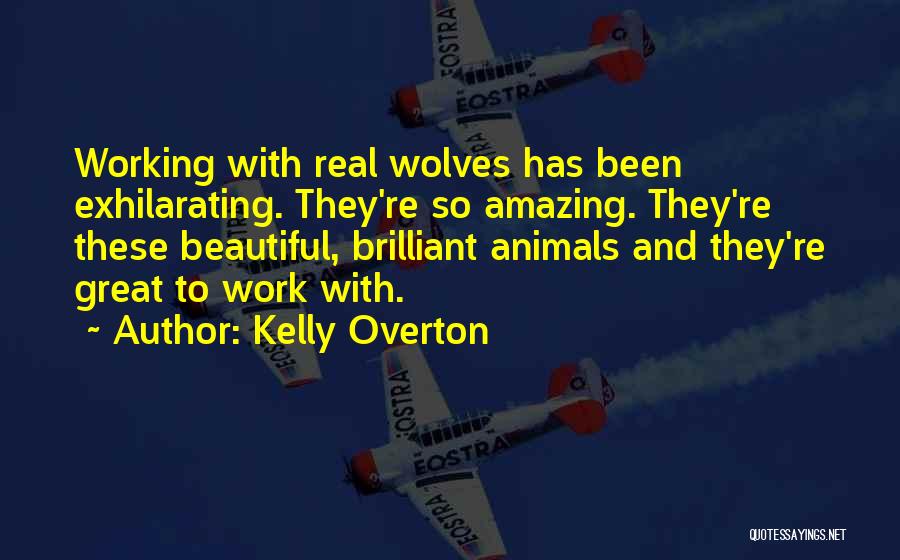 Exhilarating Quotes By Kelly Overton