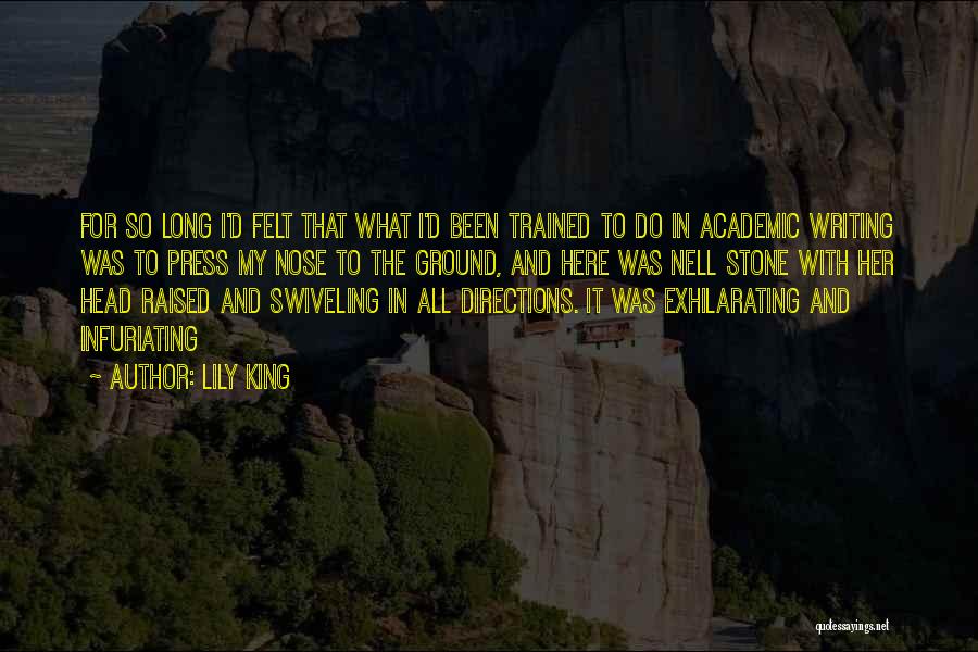 Exhilarating Quotes By Lily King