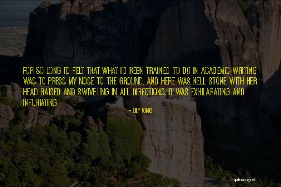 Exhilarating Quotes By Lily King