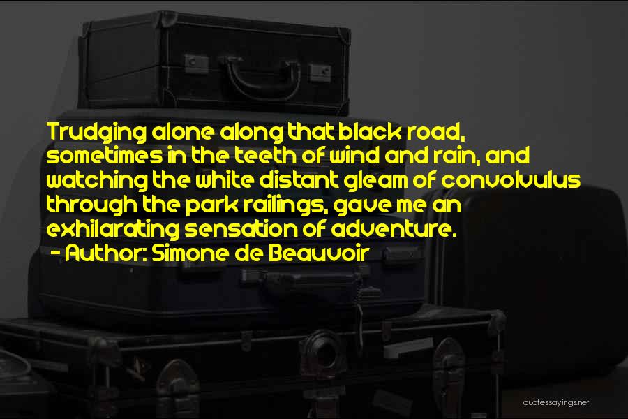 Exhilarating Quotes By Simone De Beauvoir