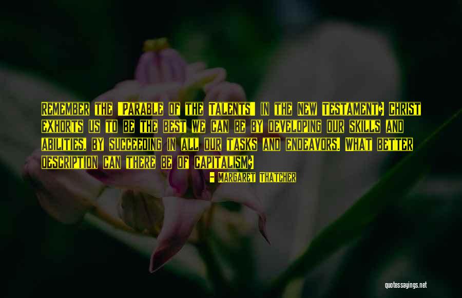 Exhorts Quotes By Margaret Thatcher Exhorts Quotes By Margaret Thatcher