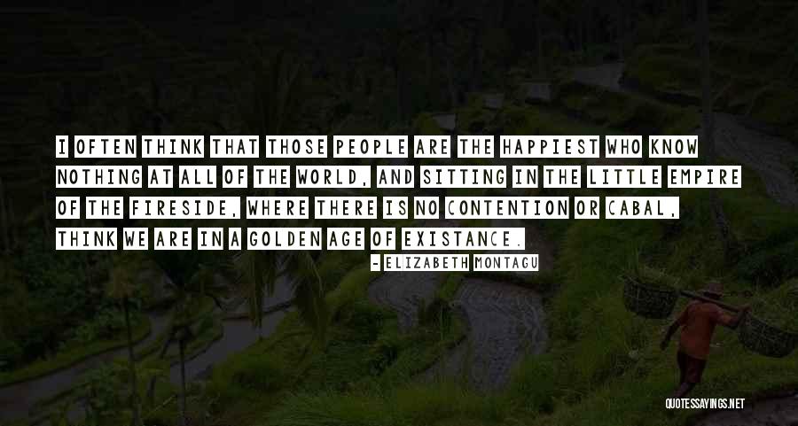 Existance Quotes By Elizabeth Montagu Existance Quotes By Elizabeth Montagu
