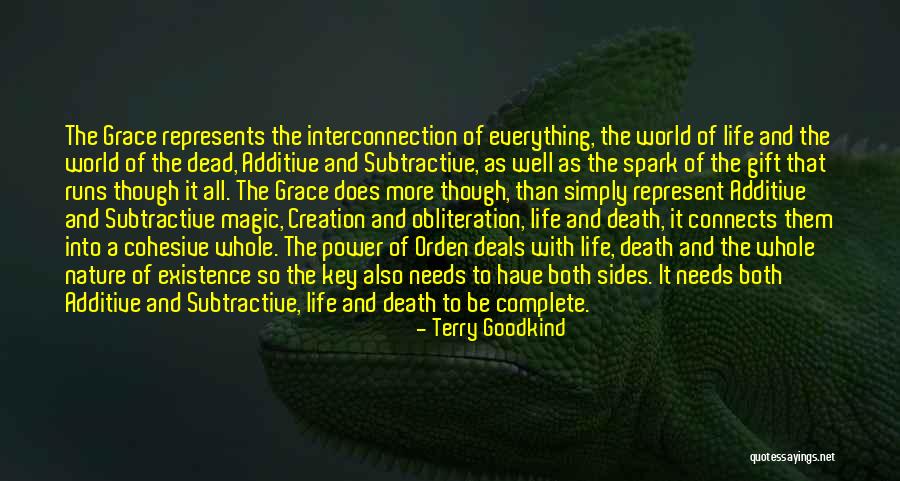 Existence Of Magic Quotes By Terry Goodkind Existence Of Magic Quotes By Terry Goodkind