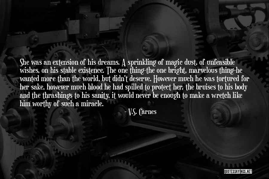 Existence Of Magic Quotes By V.S. Carnes Existence Of Magic Quotes By V.S. Carnes