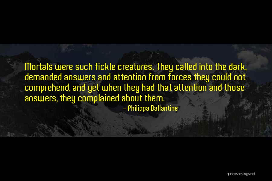 Existencial Quotes By Philippa Ballantine Existencial Quotes By Philippa Ballantine