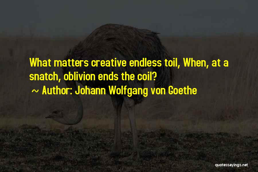 Existentialism Philosophy Quotes By Johann Wolfgang Von Goethe