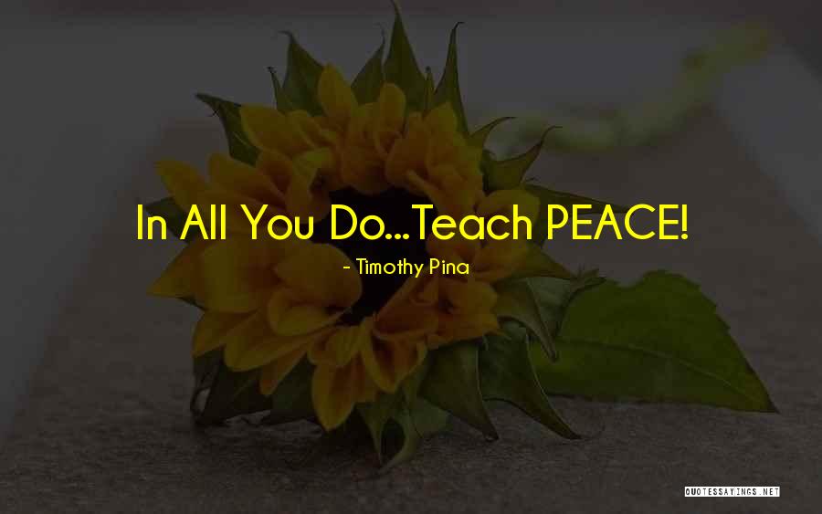 Exister Synonyme Quotes By Timothy Pina