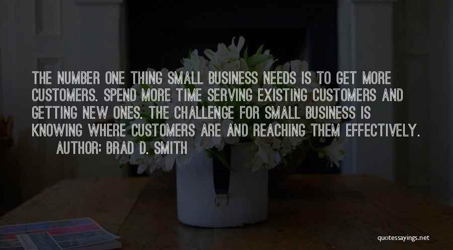 Existing Customers Quotes By Brad D. Smith