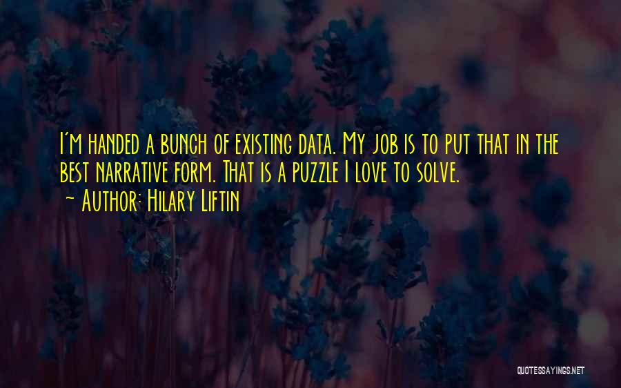 Existing Love Quotes By Hilary Liftin