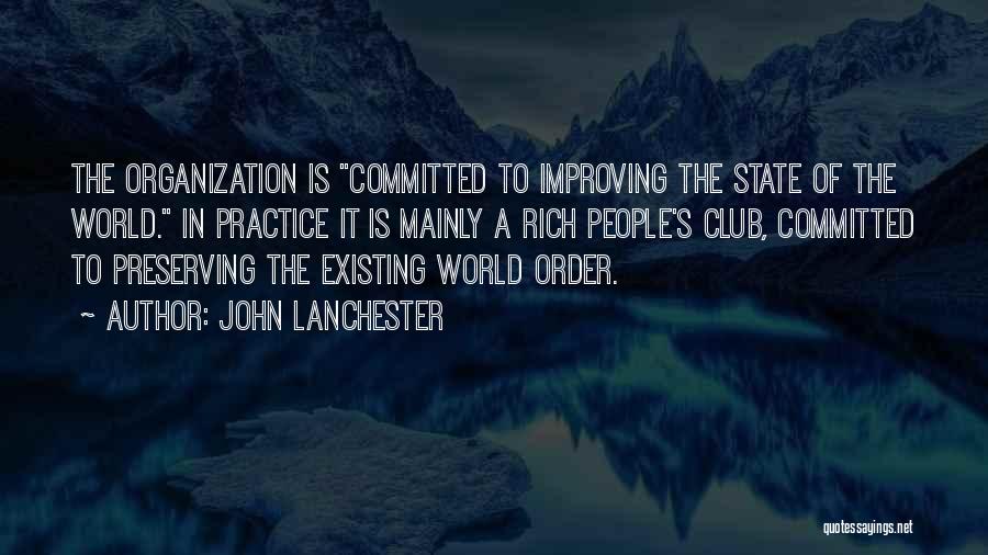 Existing Quotes By John Lanchester