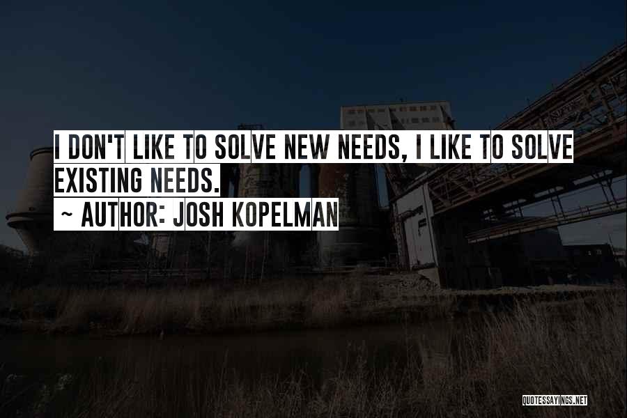 Existing Quotes By Josh Kopelman