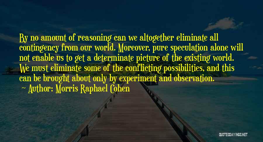 Existing Quotes By Morris Raphael Cohen