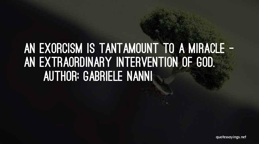 Exorcism Quotes By Gabriele Nanni