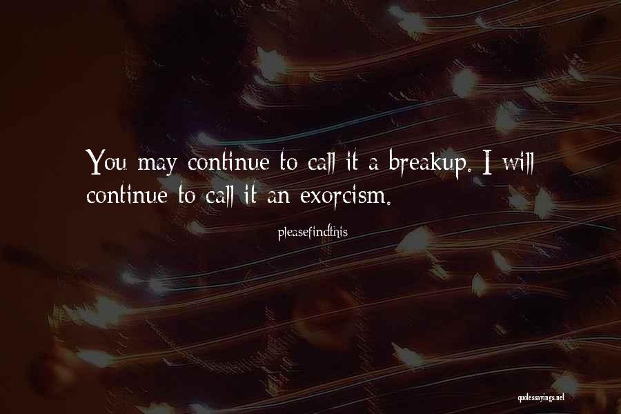 Exorcism Quotes By Pleasefindthis