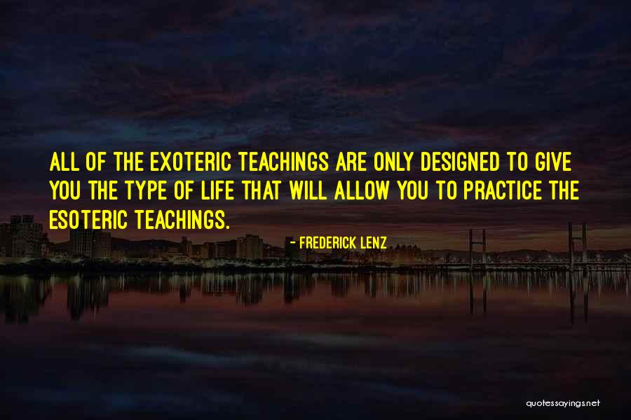 Exoteric Versus Quotes By Frederick Lenz Exoteric Versus Quotes By Frederick Lenz