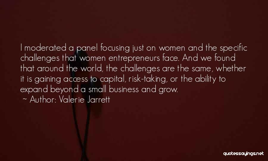 Expand Business Quotes By Valerie Jarrett