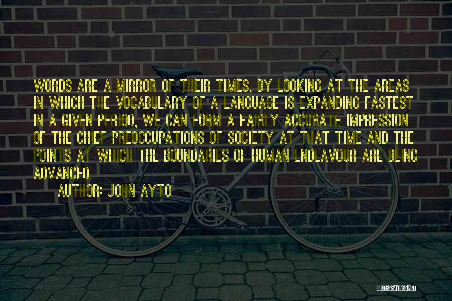 Expanding Vocabulary Quotes By John Ayto