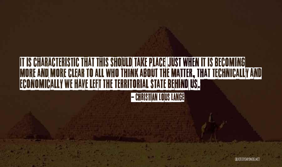 Expandshare Quotes By Christian Lous Lange Expandshare Quotes By Christian Lous Lange
