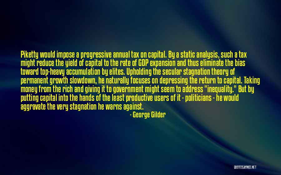 Expansion Growth Quotes By George Gilder