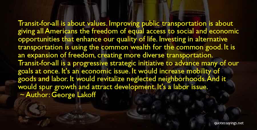 Expansion Growth Quotes By George Lakoff