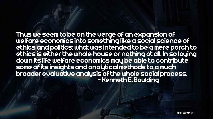 Expansion In Science Quotes By Kenneth E. Boulding