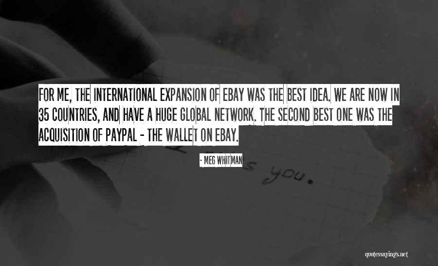 Expansion International Quotes By Meg Whitman Expansion International Quotes By Meg Whitman