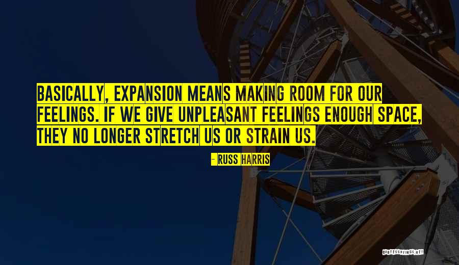 Expansion Of Space Quotes By Russ Harris Expansion Of Space Quotes By Russ Harris