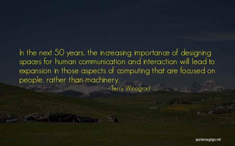 Expansion Of Space Quotes By Terry Winograd Expansion Of Space Quotes By Terry Winograd