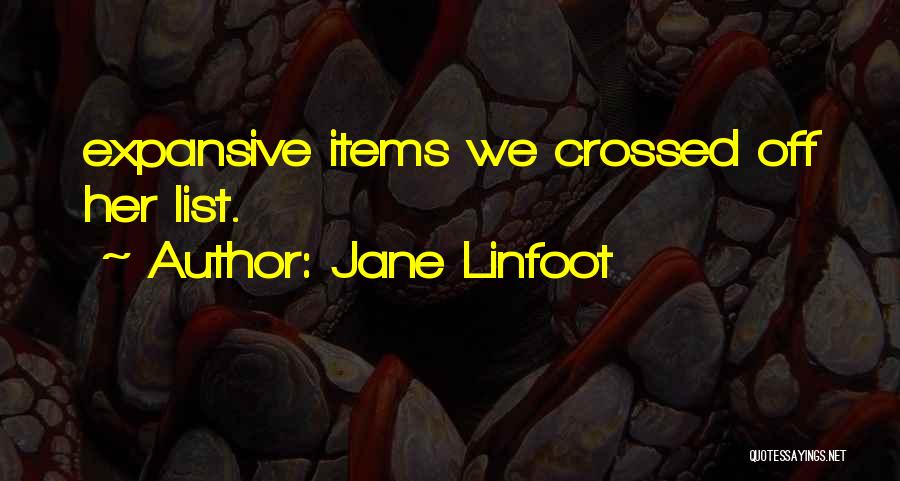 Expansive Quotes By Jane Linfoot