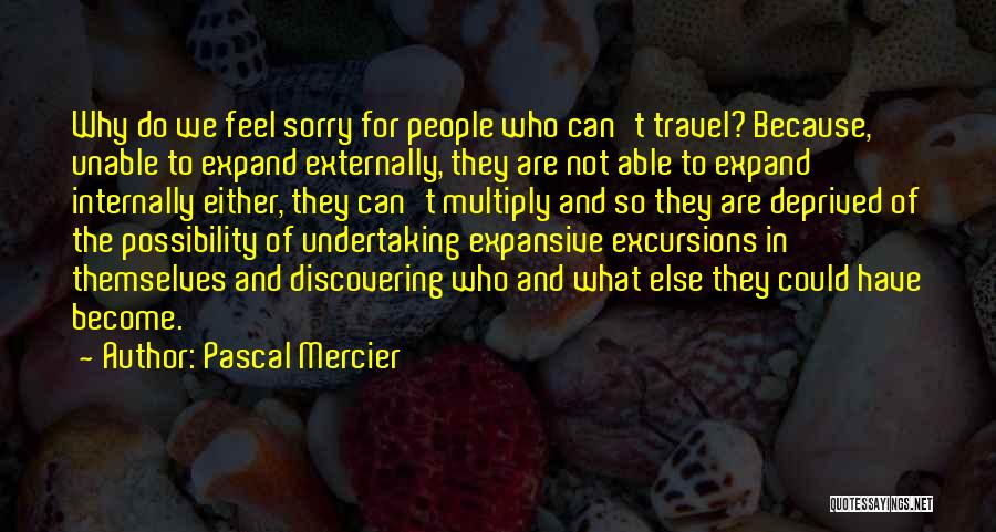 Expansive Quotes By Pascal Mercier