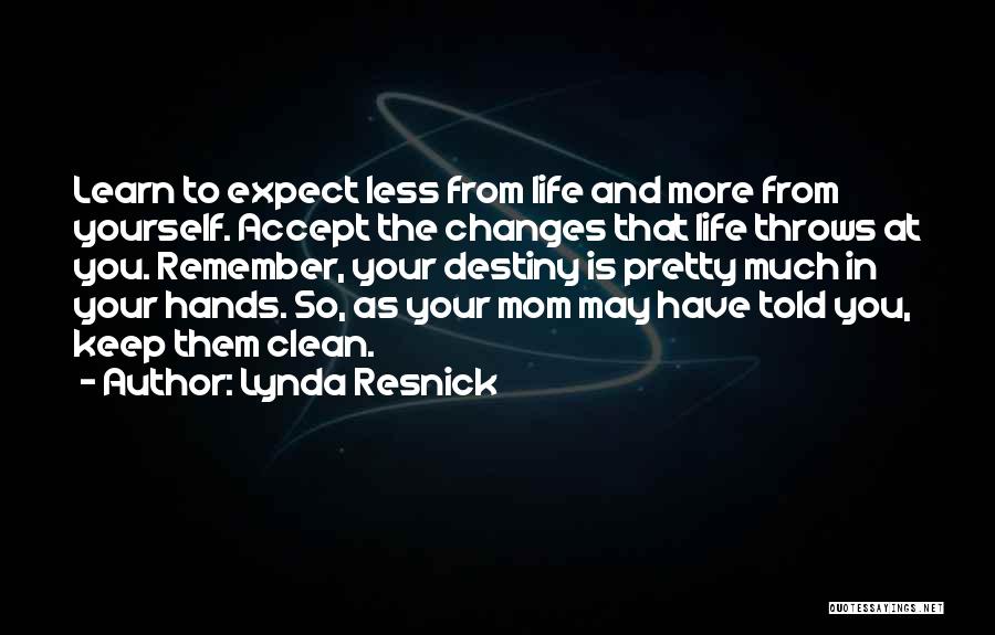 Expect Accept Quotes By Lynda Resnick