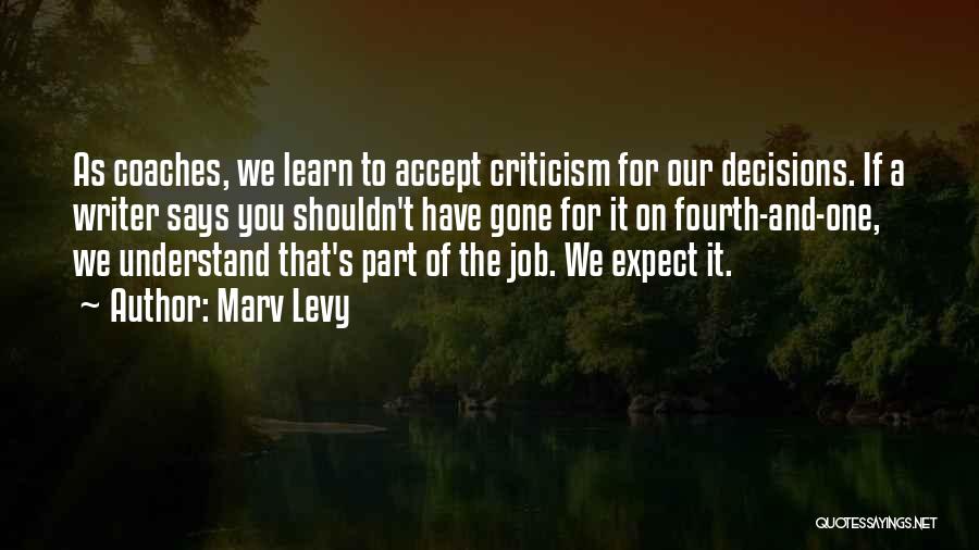 Expect Accept Quotes By Marv Levy