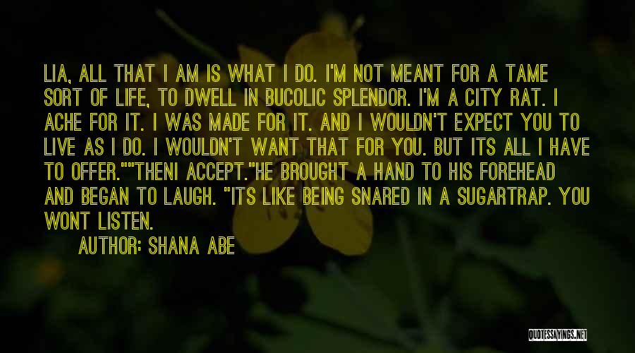 Expect Accept Quotes By Shana Abe