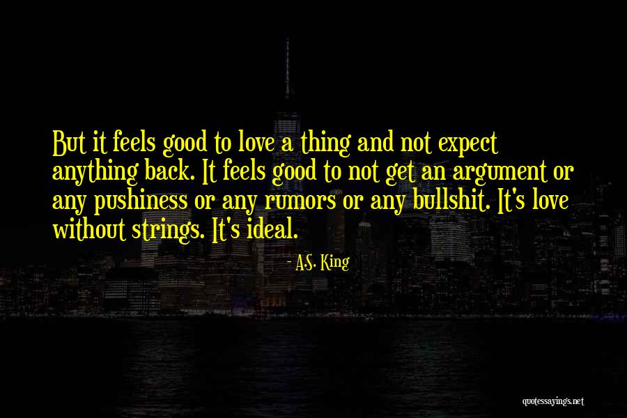 Expect It Back Quotes By A.S. King Expect It Back Quotes By A.S. King