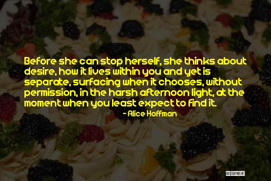 Expect It Quotes By Alice Hoffman Expect It Quotes By Alice Hoffman