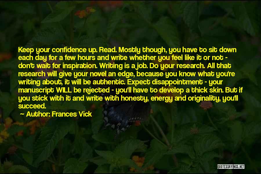 Expect What You Give Quotes By Frances Vick