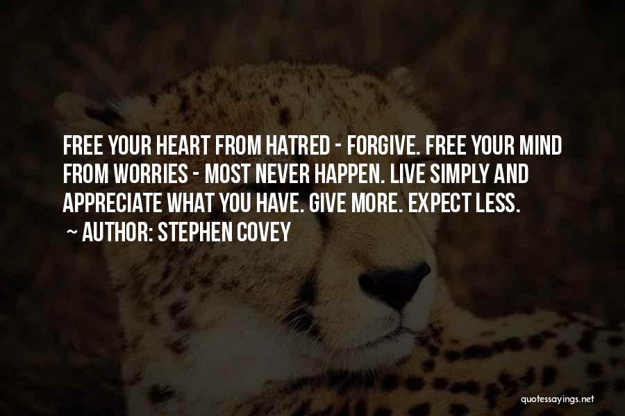 Expect What You Give Quotes By Stephen Covey