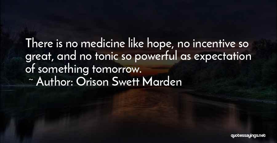 Expectation And Hope Quotes By Orison Swett Marden