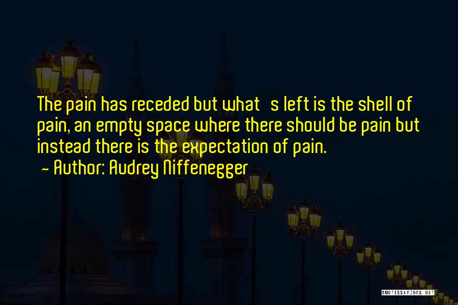 Expectation And Pain Quotes By Audrey Niffenegger