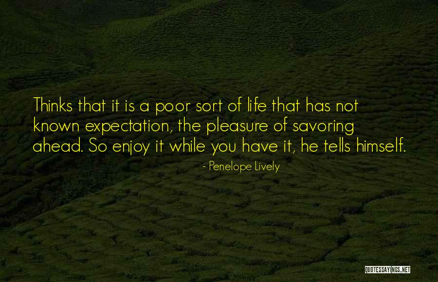 Expectation Life Quotes By Penelope Lively Expectation Life Quotes By Penelope Lively