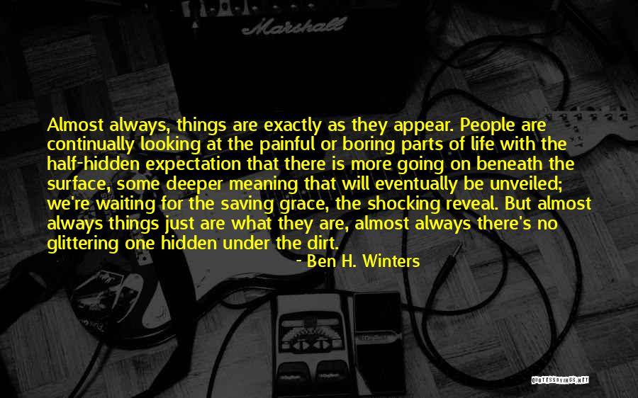 Expectation Vs Reality Quotes By Ben H. Winters Expectation Vs Reality Quotes By Ben H. Winters